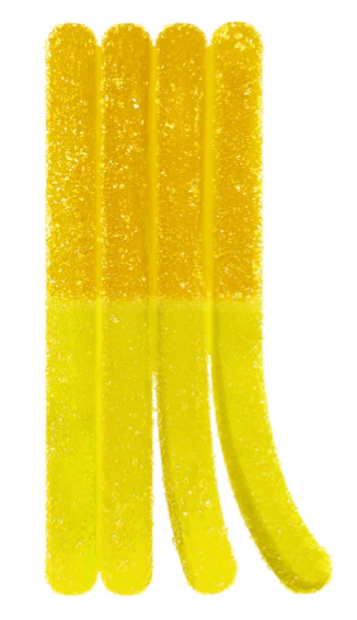 Stikistix : 100 THC Multipack Live Rosin Sour Mango Haze Chews (10pk)