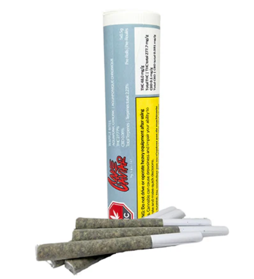 Cake & Caviar By Habitat : Waffle Bites Pre-Rolls (5x0.5g)