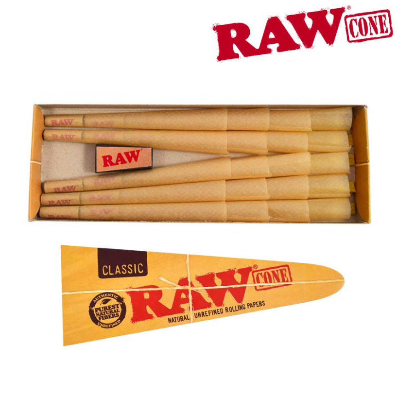 RAW : RAW CLASSIC PRE-ROLLED CONES 98 SPECIAL 20PACK - RAW : Classic 98 Special Cones (20pk)