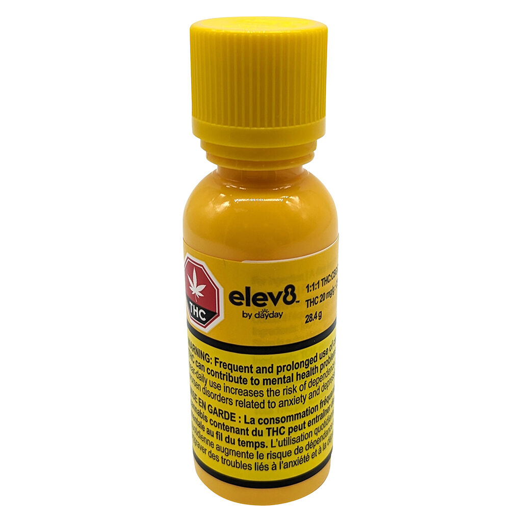 Elev8 By Dayday : THC:CBD:CBG Oil (30ml)
