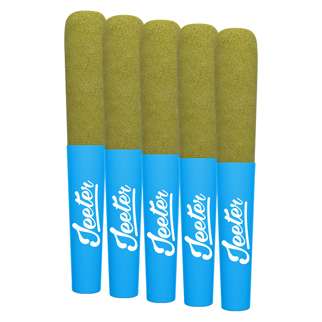 Jeeter : Baby Jeeter Blue Zkz Infused Pre-Rolls (5pk)