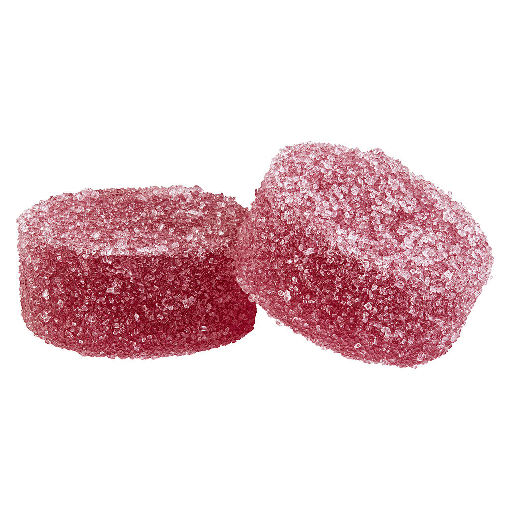 Edison : Sonics Red Razz Chiller 1:1 Cbd:Thc Nano Chews (2x5mg)