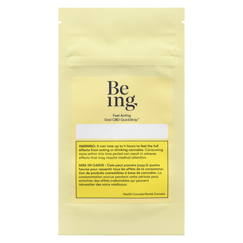 Being - Cbd Oral Quickstrip - 0.85G