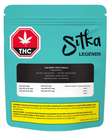 Sitka Weed Works : Gas Berry Craft Smalls