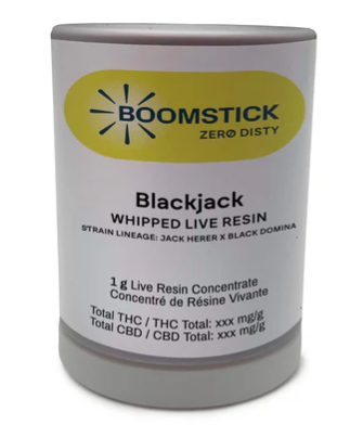 Boomstick : Blackjack Whipped Live Resin