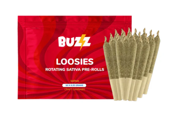 Buzz : Loosies Rotating Sativa Pre-Rolls (28x.5g)