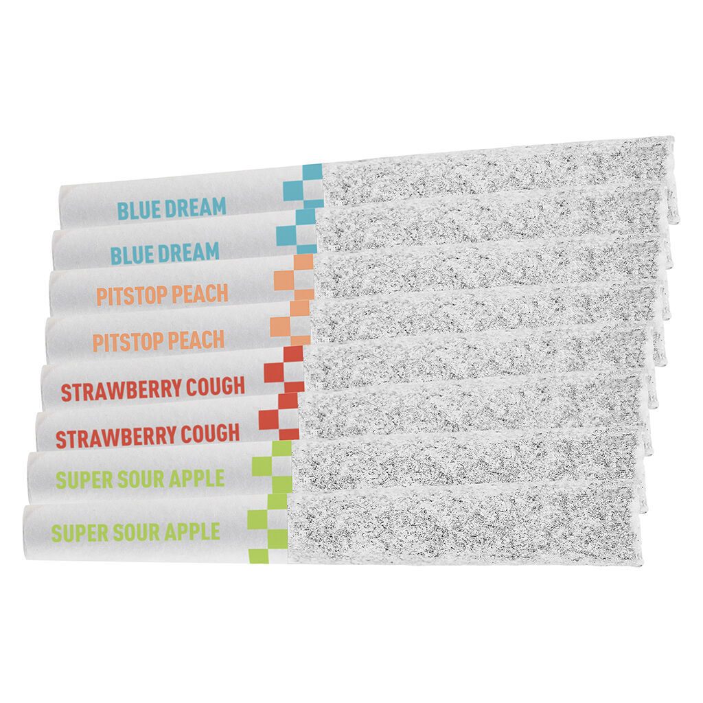 Claybourne : Frosted Flyers Fast Pack Infused Pre-Rolls (8pk)