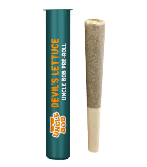 Uncle Bob : Devil's Lettuce Pre-Roll (1pk)