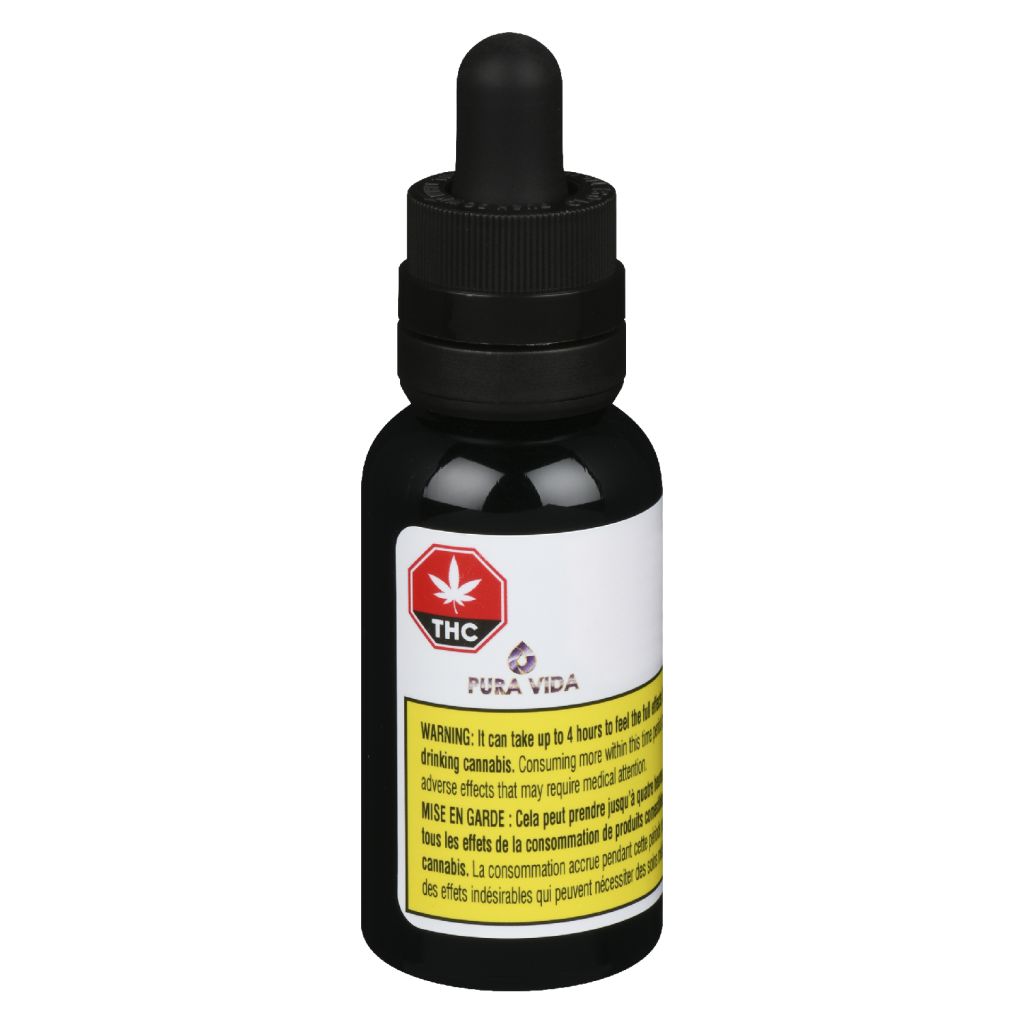 PURA VIDA : NIGHTFALL INDICA HONEY OIL DROPS (20mg x 30ml)
