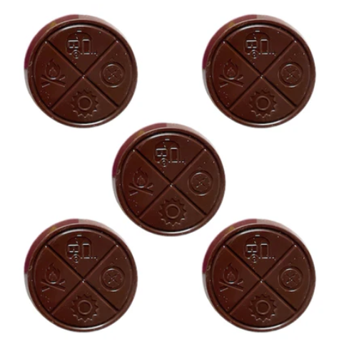 The Hazy Camper : Hazy Mint THC Chocolate (5pk)