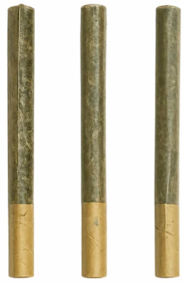 Ross'Gold : Organic Lillooet Gold Straight Cut Pre-Rolls LTO (3pk)