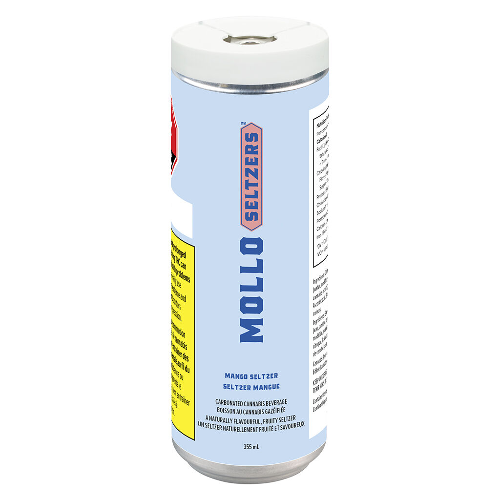 Mollo Seltzers - Mango Seltzer Multi Pack - 1420Ml