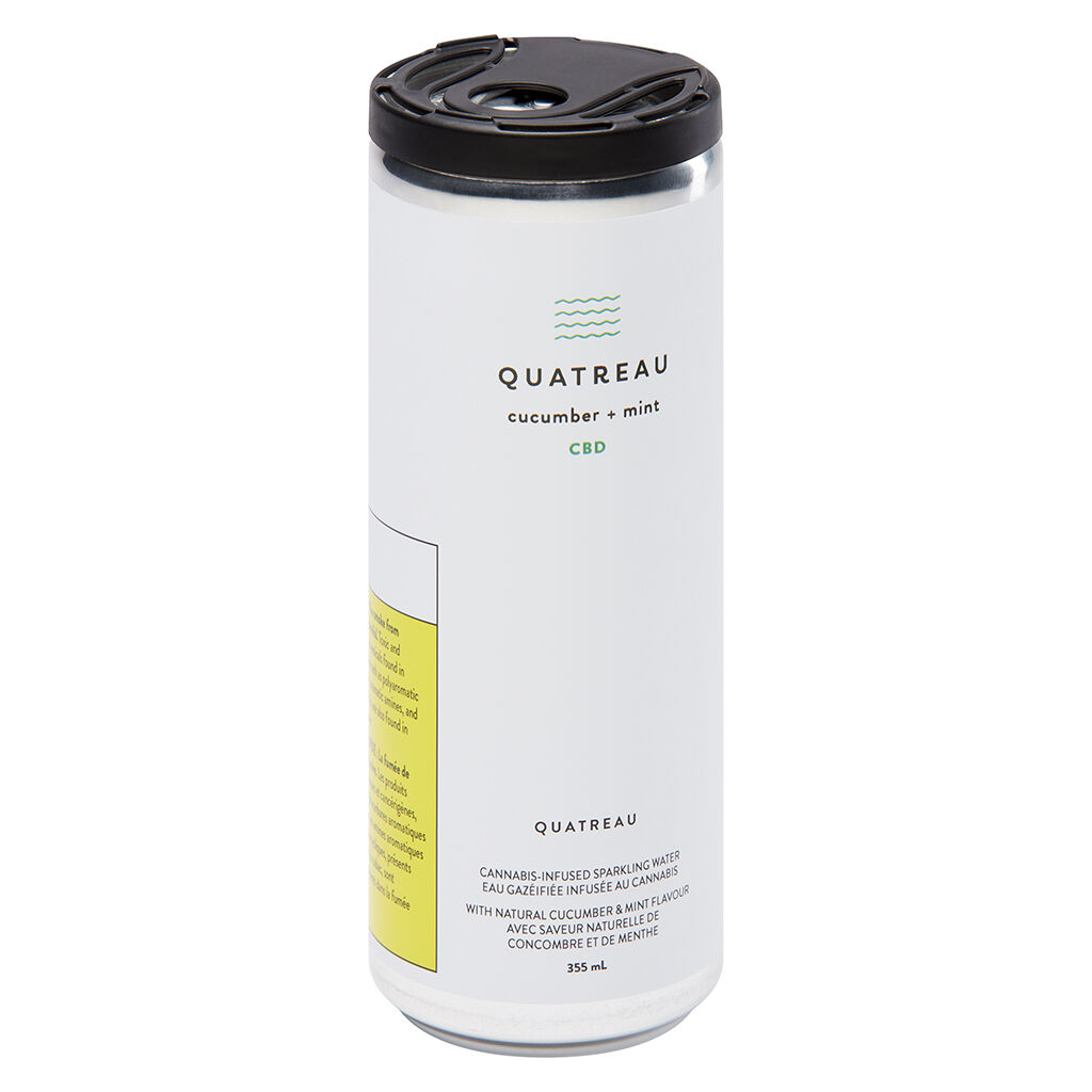 QUATREAU : CUCUMBER & MINT (355mL)