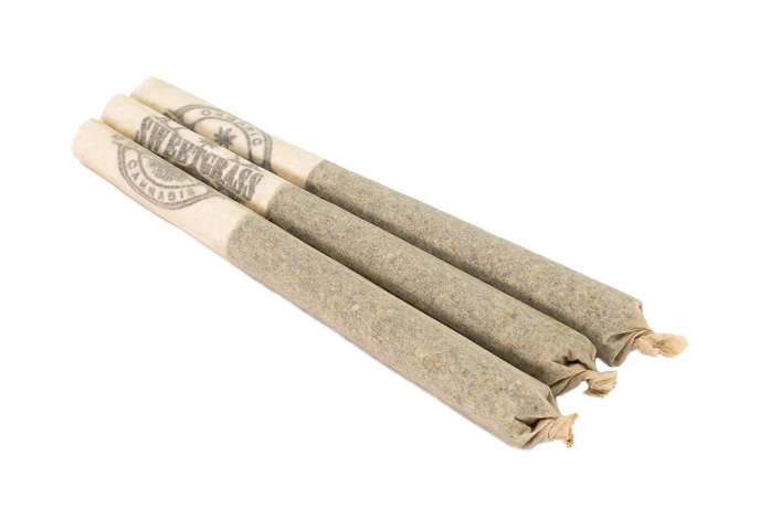 Sweetgrass Organic Cannabis - Organic Zest Pre-Rolls - Sweetgrass Organic Cannabis : Organic Zest Pre-Rolls (3x.5g)