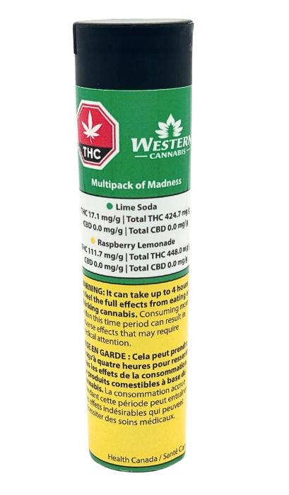 Western Cannabis : Multipack of Madness Infused Pre-rolls (2x.5g)