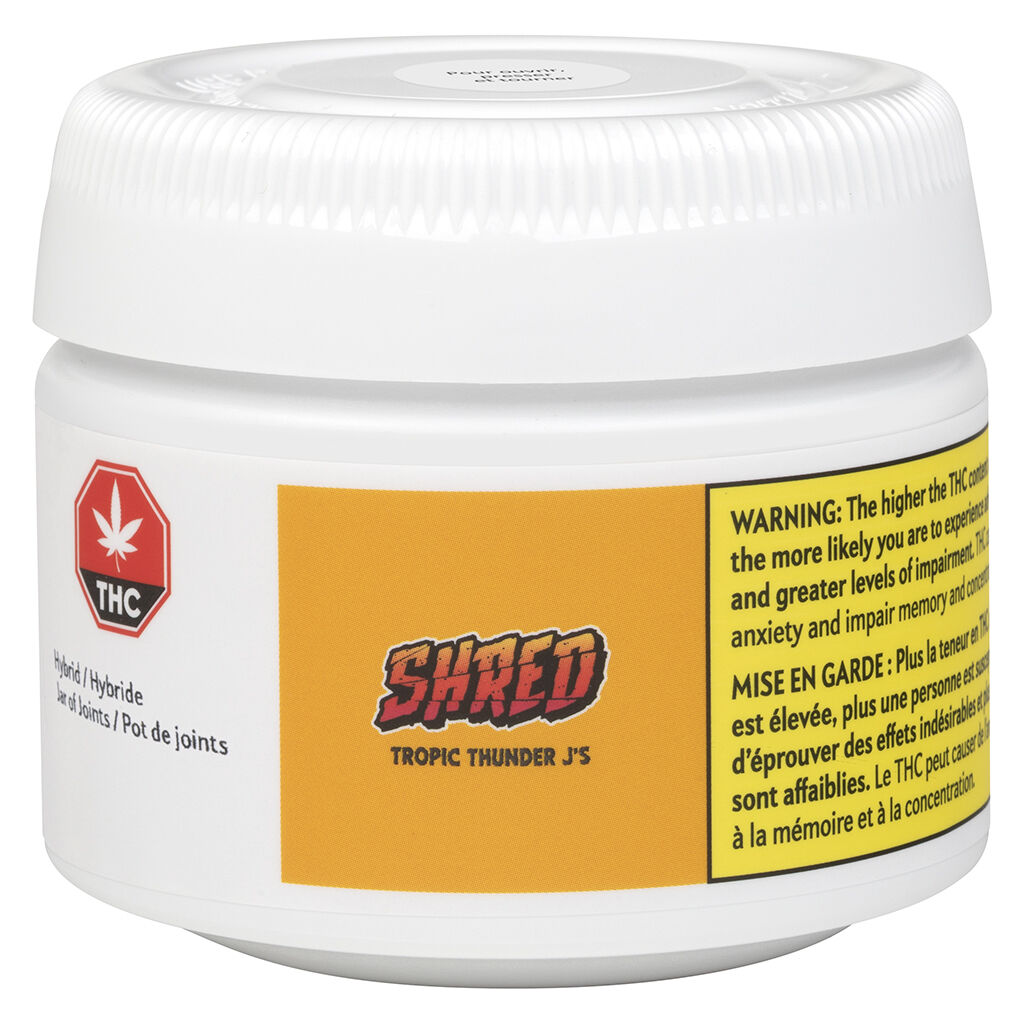 SHRED : TROPIC THUNDER J'S PRE-ROLLS (14x.5g)