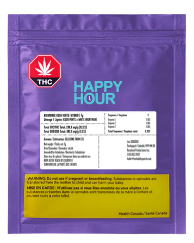 Happy Hour : Nightmare Kush Mints