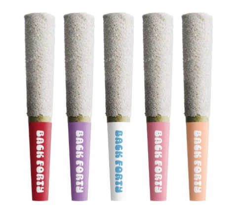 Back Forty : Frosted Icicles Taster Pack Infused Pre-Rolls (5pk)