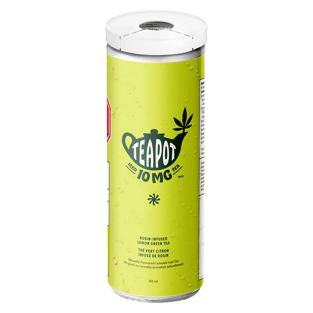 Teapot - Rosin Infused Lemon Green Tea Beverage - 355Ml