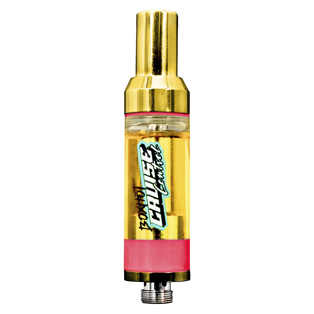 Cruise Control By Boxhot : Daytona Peach THC + CBG 510 Vape
