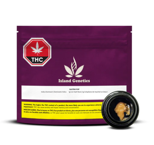 Island Genetics : Gastro Pop Hash Rosin (1g)