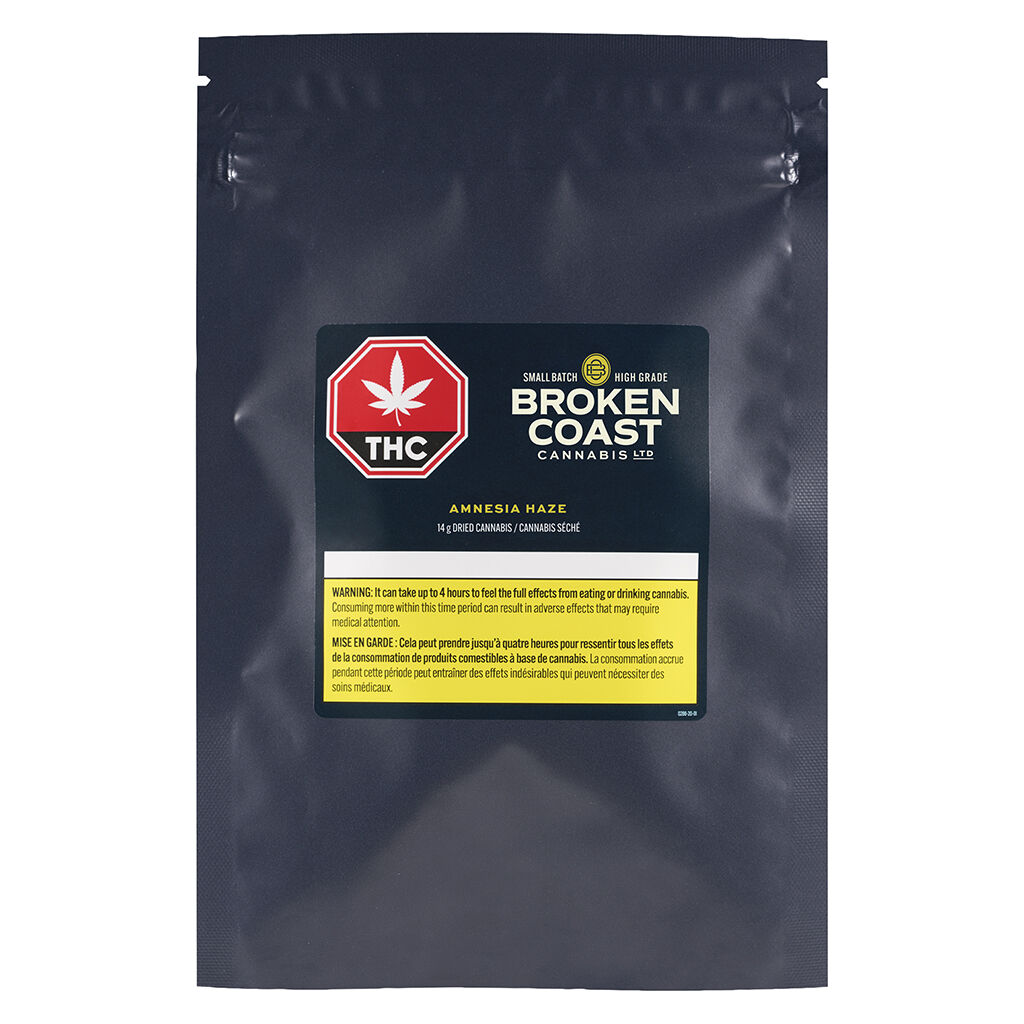 BROKEN COAST CANNABIS : AMNESIA HAZE