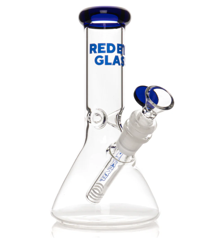 Red Eye Glass® : 8" Beaker Base Water Pipe (Green)