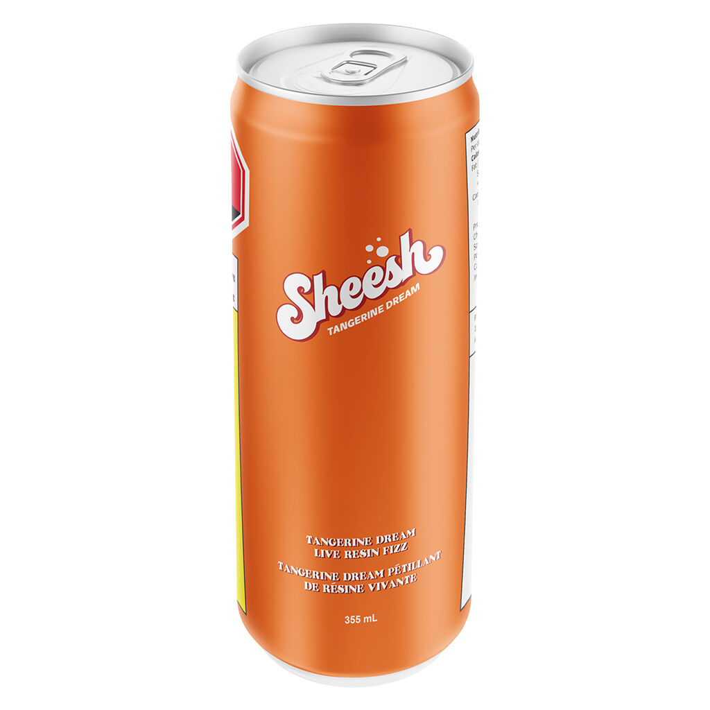 Sheesh Hash Sodas : Tangerine Dream Live Resin Soda 355ml (10mg)