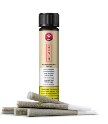 Dealr : Milano Cookie Pre-Rolls (5x0.5g)