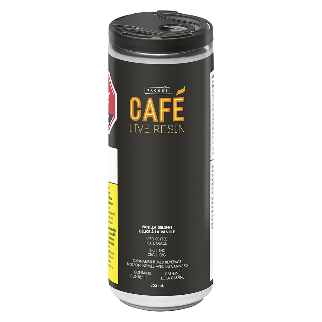 7Acres : Cafe Live Resin Vanilla Delight 355mL (10mgTHC : 10mgCBG)