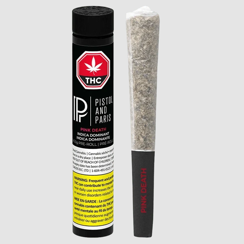 Pistol and Paris : Pink Death Pre-Rolls (10x.5g)