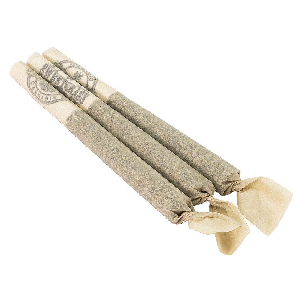 Sweetgrass Organic Cannabis : CRUNCH BERRIES PRE-ROLLS - CRUNCH BERRIES PRE-ROLLS (3x.5g)