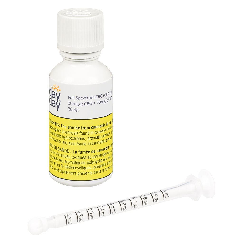 DayDay : Full Spectrum CBG & CBD Oil (30ml)