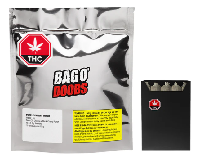 Big Bag O' Buds : Purple Cherry Punch Pre-Rolls (10pk)