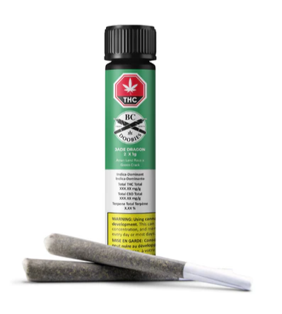 Bc Doobies : Jade Dragon Pre-Rolls (2pk)