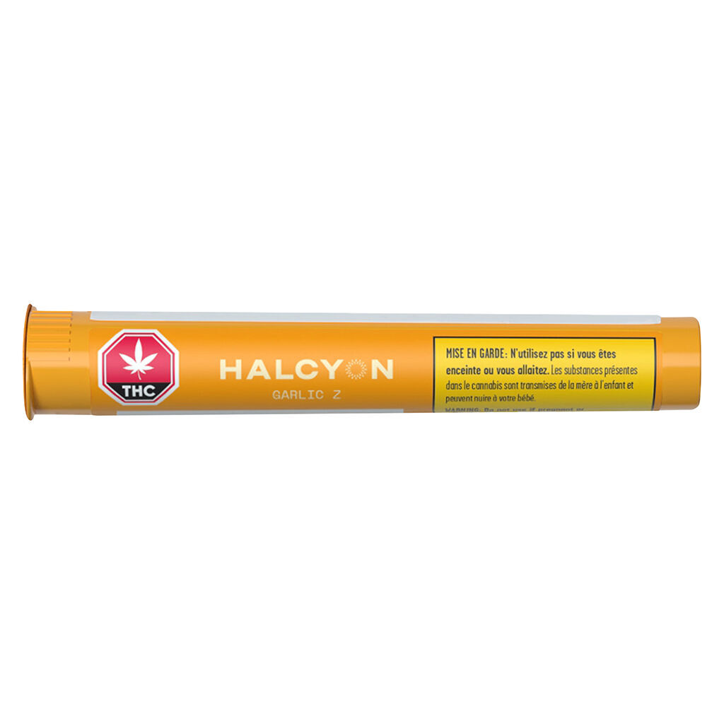 HALCYON : GARLIC Z PRE-ROLL - GARLIC Z PRE-ROLLS (10x.35g)