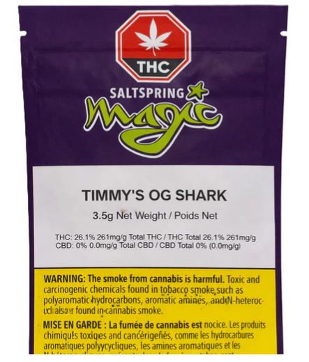 Salt Spring Magic : Timmy's OG Shark