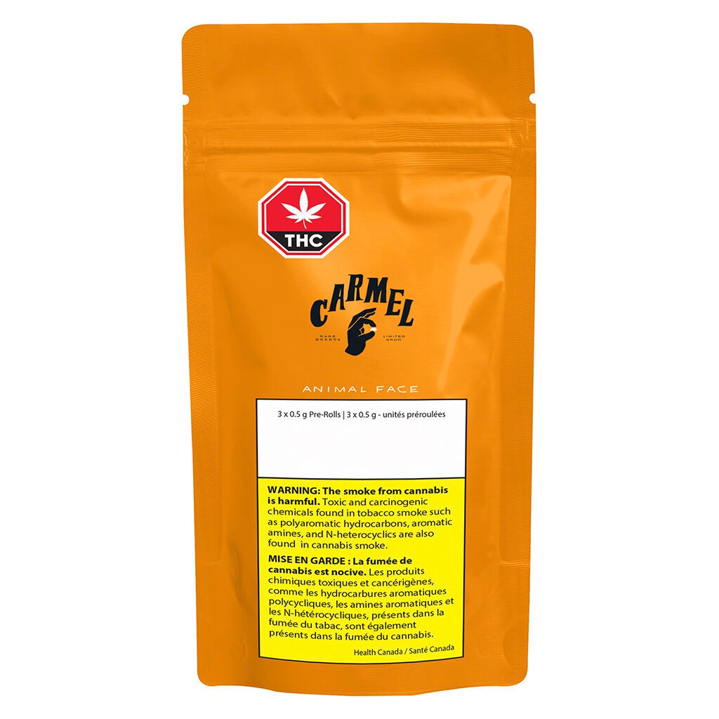 Carmel : Animal Face Pre-Rolls (3pk)