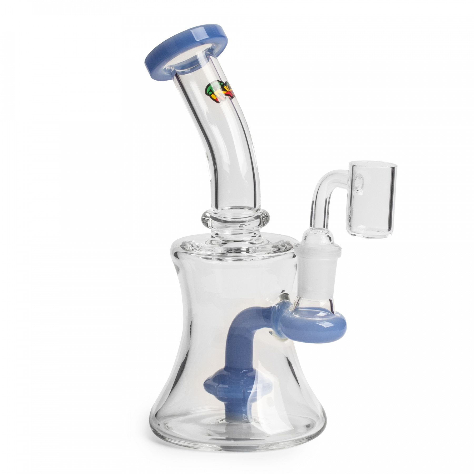 IRIE : 8" Concentrate Rig w/UFO Perc (periwinkle)