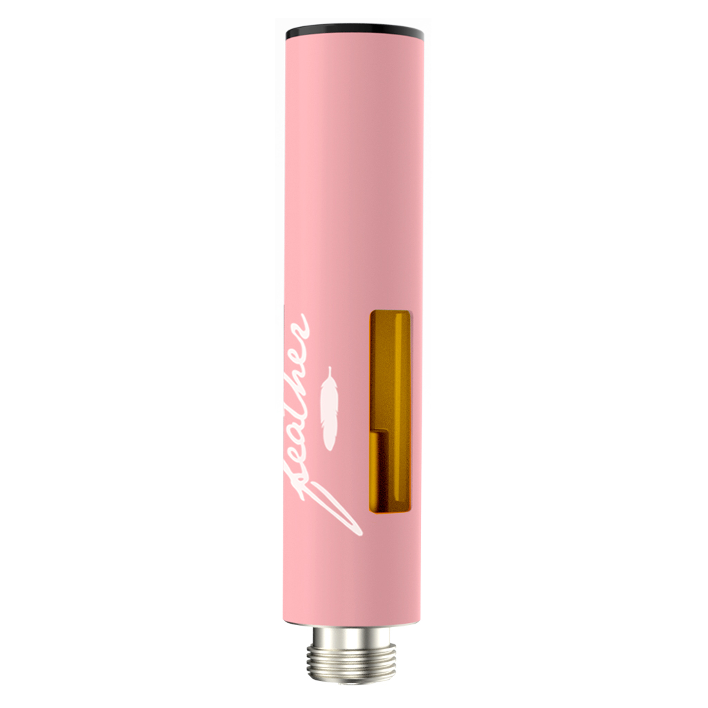 FEATHER : MELON BUBBLE HAZE 510 THREAD - MELON BUBBLE HAZE 510 THREAD VAPE KIT (0.5g)