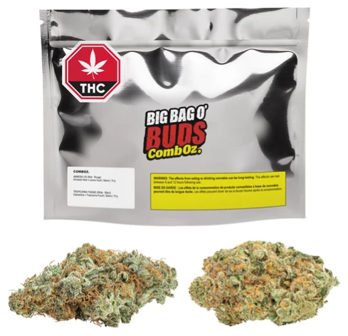 Big Bag O'Buds : Comboz - Amnesia Og & Tropicanna Tangie LTO