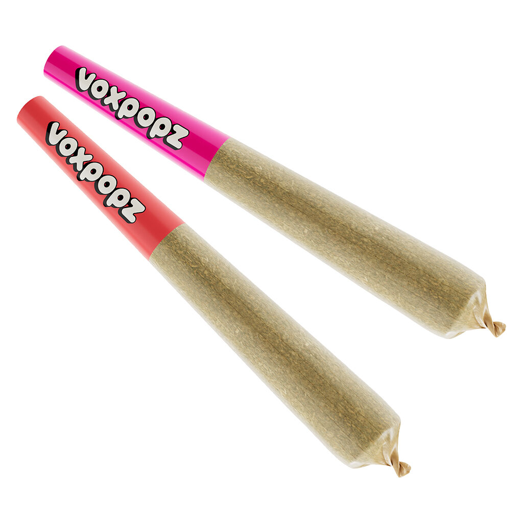 Vox : Shufflez Sativa Diamond Infused Pre-Rolls (2pk)