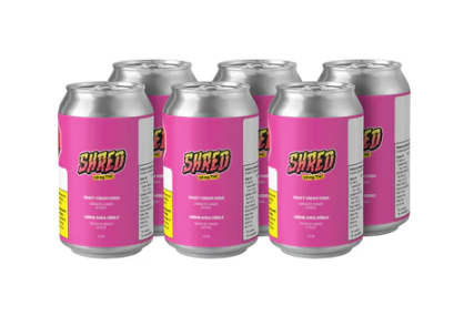 Shred : Crazy Cream Soda (6pk)