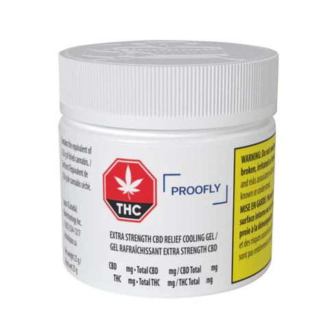 Proofly : Extra Strength Cbd Relief Cooling Gel - Proofly : Extra Strength CBD Relief Cooling Gel (25g)