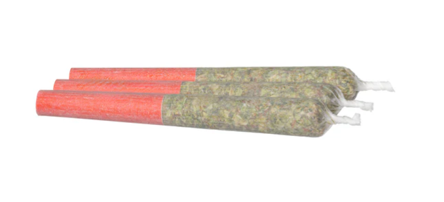 Tasty'S - Strawberry Ice Diamond Infused Pre-Rolls - Tasty'S : Strawberry Ice Diamond Infused Pre-Rolls (3x.5g)