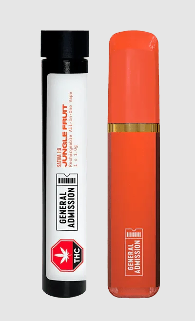 General Admission : Jungle Fruit Rechargeable All-In-One Vape (1g)