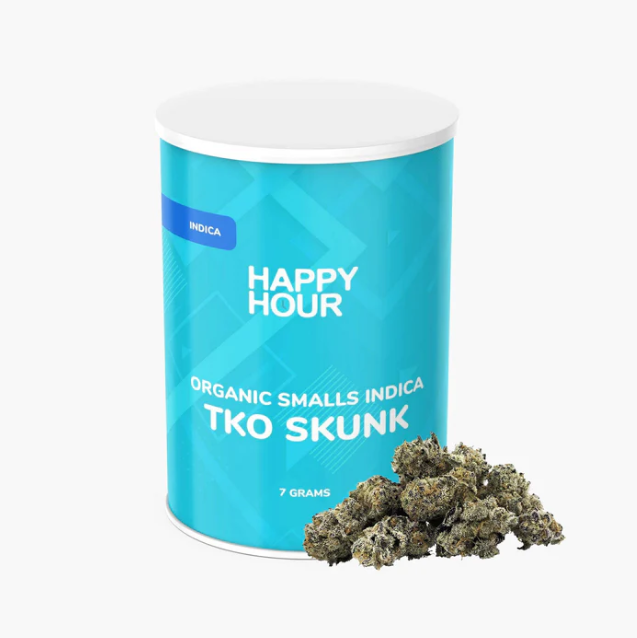 Happy Hour : Organic Smalls Indica (TKO Skunk)