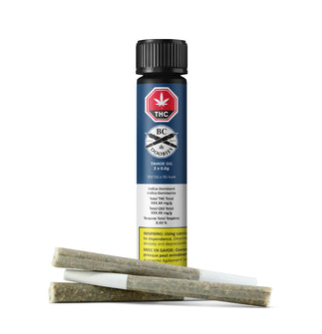 BC Doobies : Tahoe OG Pre-Rolls (3pk)