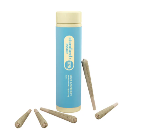 Standard Issue : Sour Raspberry Distillate Infused Pre-Rolls (5pk)