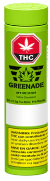 Greenade : Lift Off Sativa Pre-Rolls (10pk)